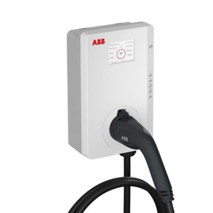ABB Terra 6AGC081285 | 22 kW AC | Тип 2 | RFID | SIM | кабел 5 м | сив