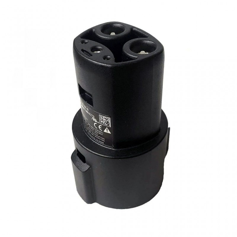 adapter-duosida-type-1-sae-j1772-kum-us-tesla-1.jpg Адаптер Duosida Тип 1 (J1772) към NACS за Tesla US | 32 A / 7,4 kW
