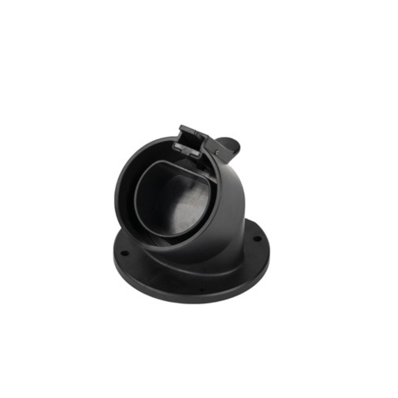 dummy-socket-tip-2-konektor-1.jpg Duosida Поставка за кабел Тип 2 с извит дизайн и заключване