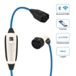 NRGKick Pure Wi-Fi/Bluetooth Тип 2 | Трифазна 22 kW | 5 метра | Синя