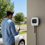RheidonTech WB500 7.4 kW | Домашна зарядна станция | Тип 2 | Wi-Fi | 6 м - Image 3