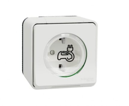 Schneider Mureva Styl EV Schuko контакт за електромобил 3.7 kW / 16 A