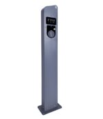 RheidonTech HC720 22 kW Трифазна зарядна станция Тип 2 | Черна