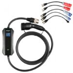 Teison TS-PEC-002-32A-S Мобилно зарядно Тип 2 | Трифазно | 22 kW